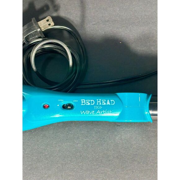 Bed Head Wave Artist Deep Waver by TIGI Hair Styling Tool Beachy Waves Teal - Picture 2 of 3